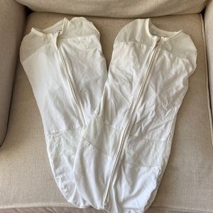 Two gently used Snoo sacks size Medium